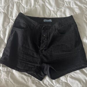 Organic Basics Dark Jean Shorts